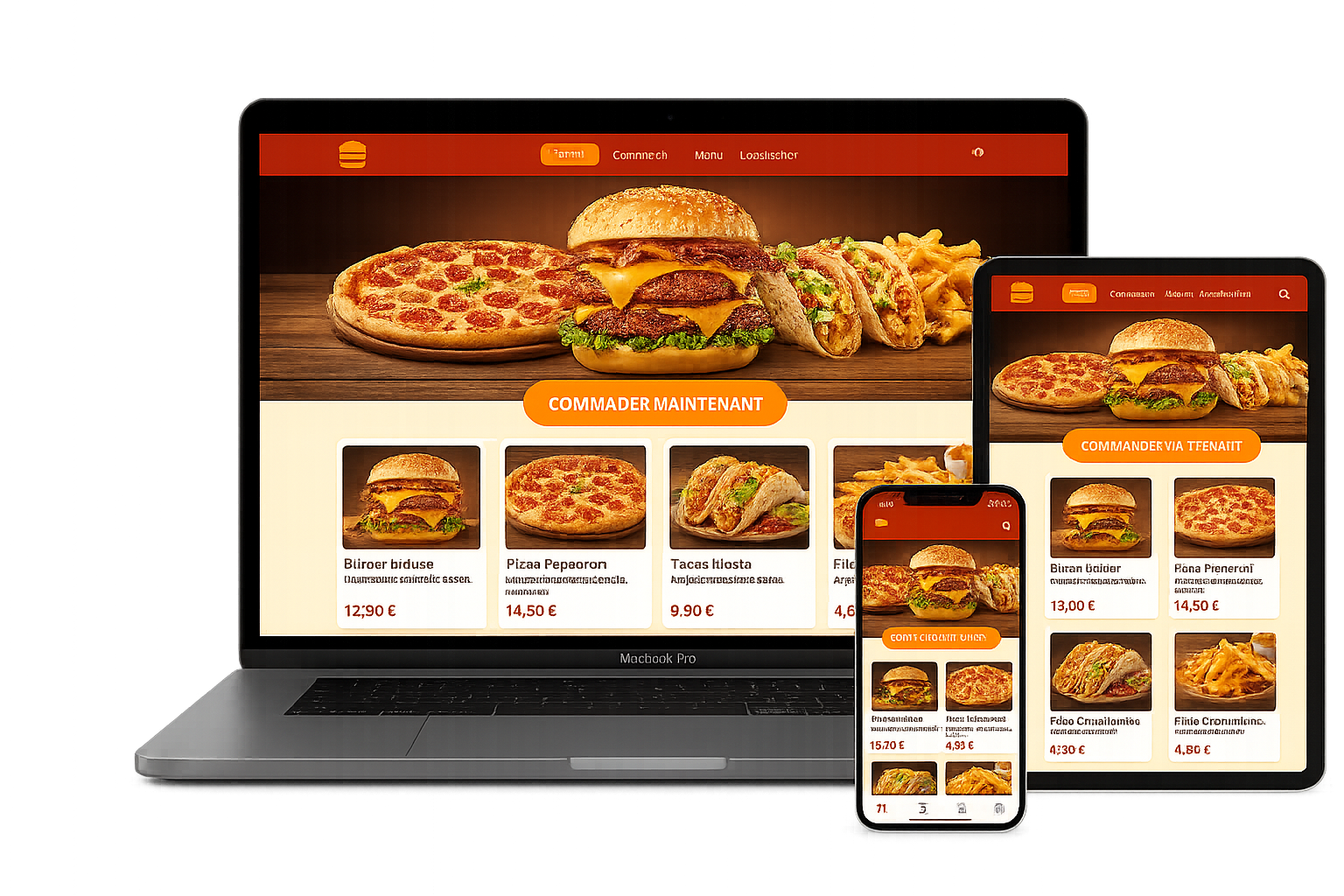 QwikEat mobile preview