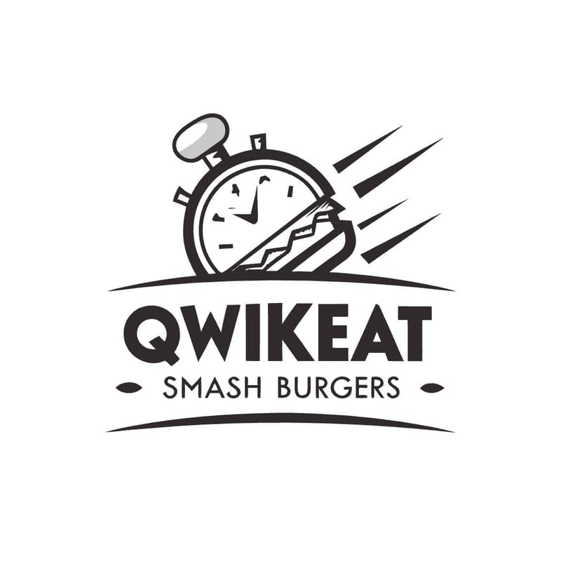 QwikEat Smash Burgers logo
